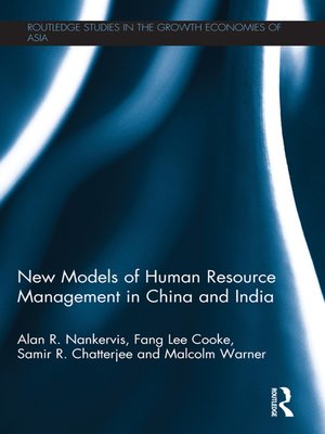 cover image of New Models of Human Resource Management in China and India